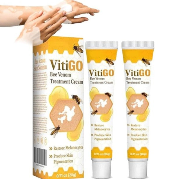 Premium Bee Venom Vitiligo Treatment Cream (Pack of 2)